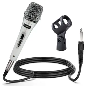 5Core Microphone Pro Neodymium Dynamic Mic XLR Audio Cardiod Karaoke
