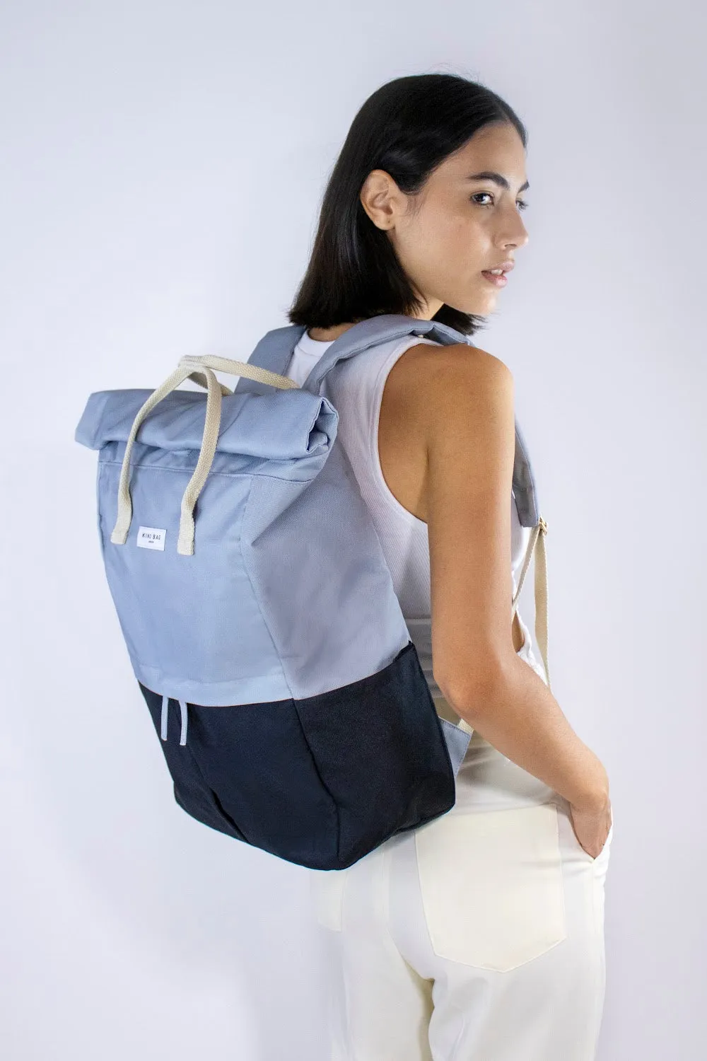 BACKPACK Large Grey Black