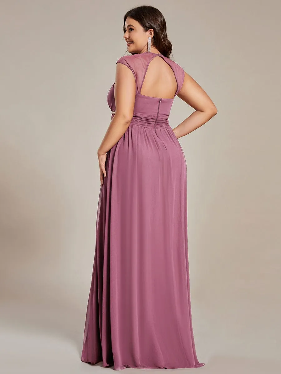 Beaded Detail Maxi Dress for Events