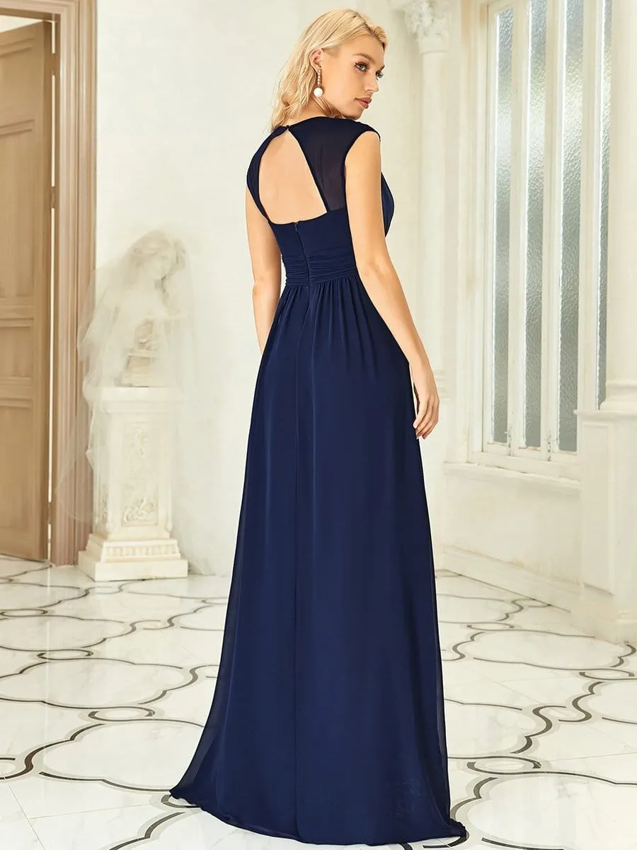Beaded Detail Maxi Dress for Events