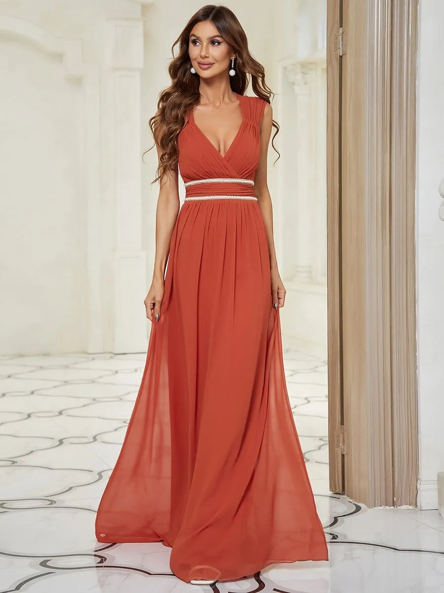 Beaded Detail Maxi Dress for Events