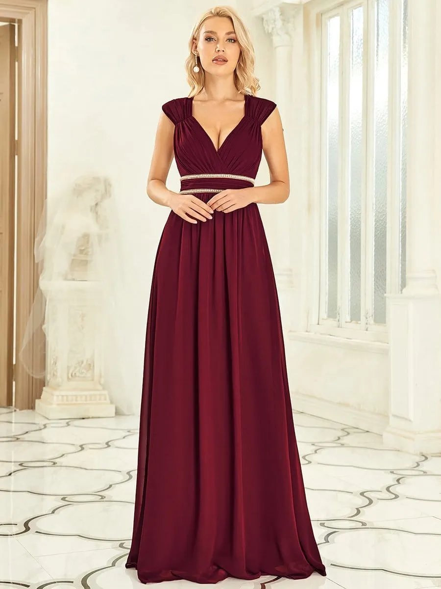 Beaded Detail Maxi Dress for Events