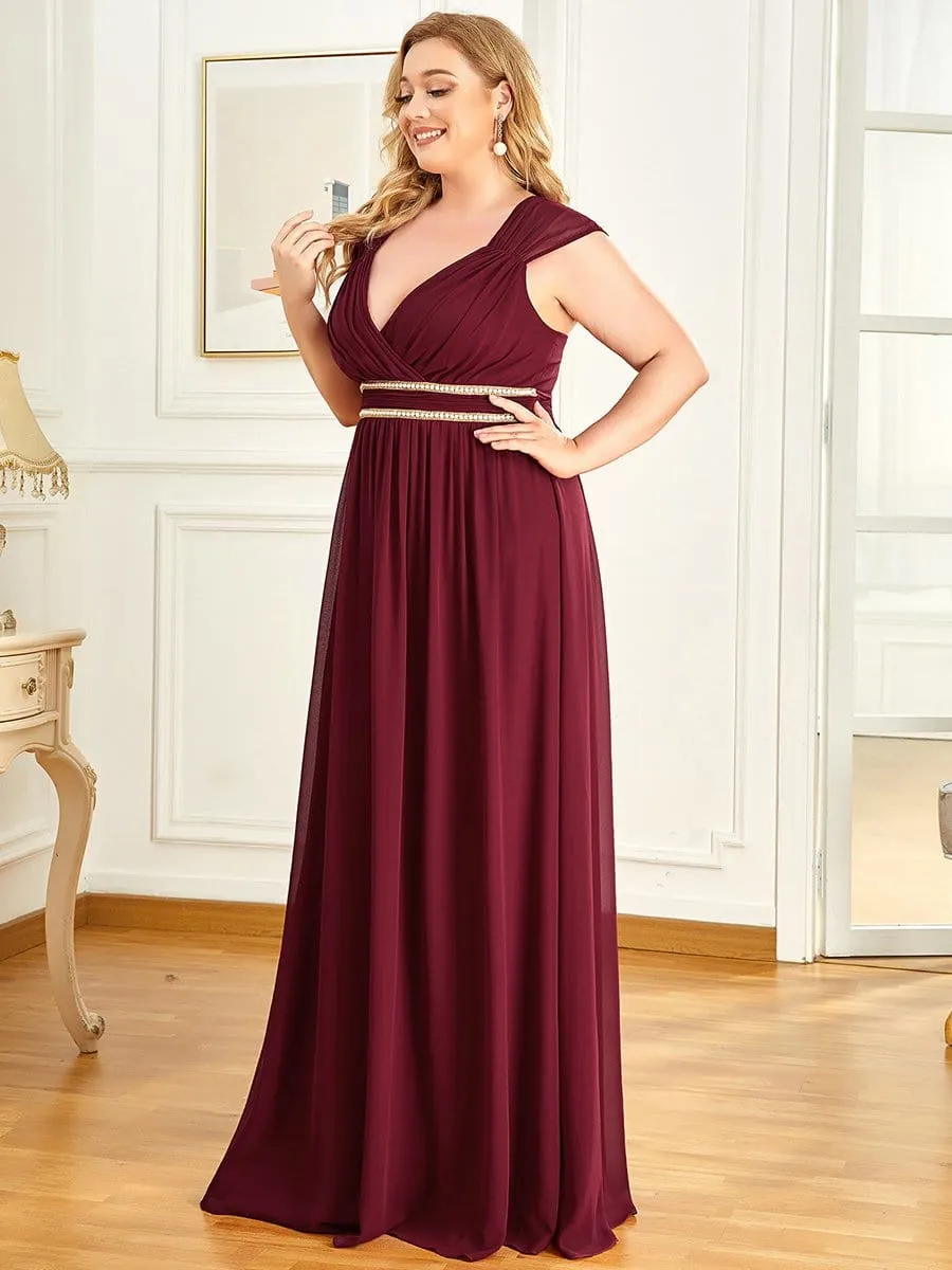 Beaded Detail Maxi Dress for Events