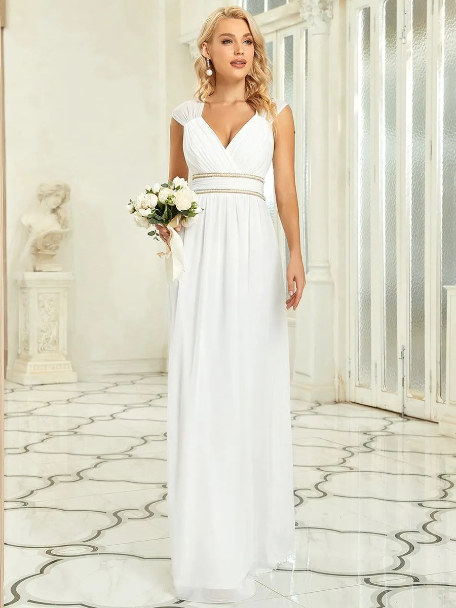 Beaded Detail Maxi Dress for Events