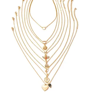 Butterfly Love Necklace Set with Elegant Minimalist Charm