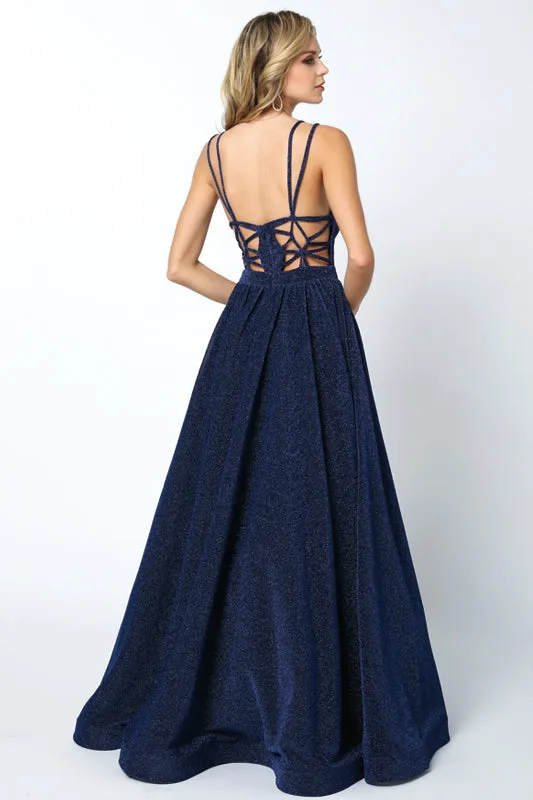 Classic A-Line Sweetheart Sleeveless Long Evening Dress