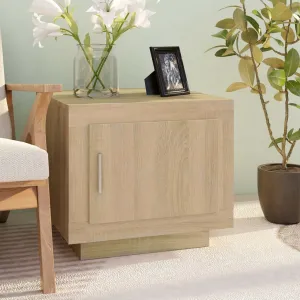 Coffee Table Sonoma Oak 51x50x45 cm Engineered Wood