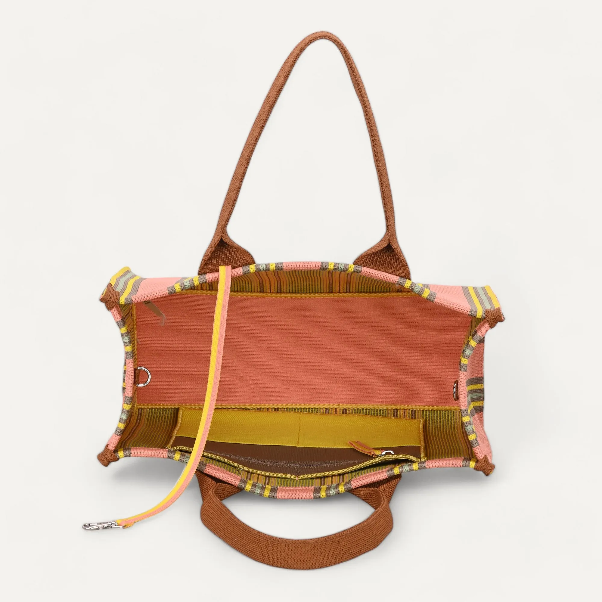 Coral- Book Tote Bag