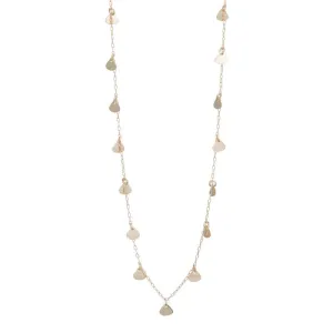 Dacey Short Fan Charm Necklace