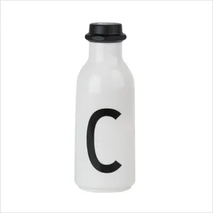 Design Letters Water Bottle - C