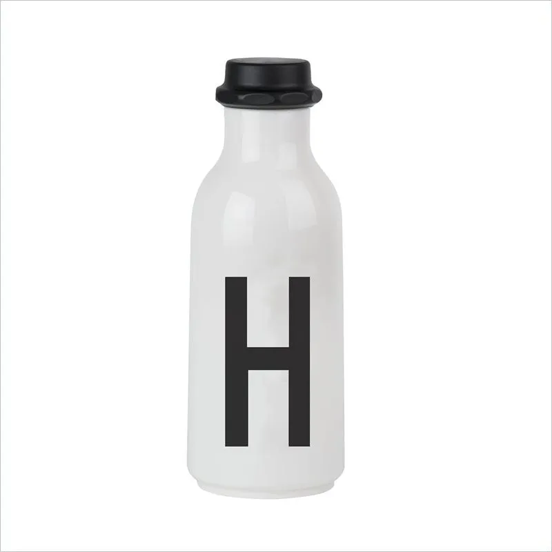 Design Letters Water Bottle - H