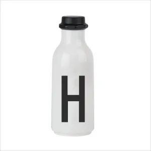 Design Letters Water Bottle - H