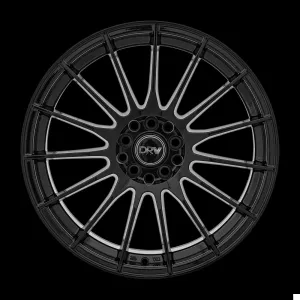 DRW D15 18X8 5X105/5X114.3 40mm Gloss Black