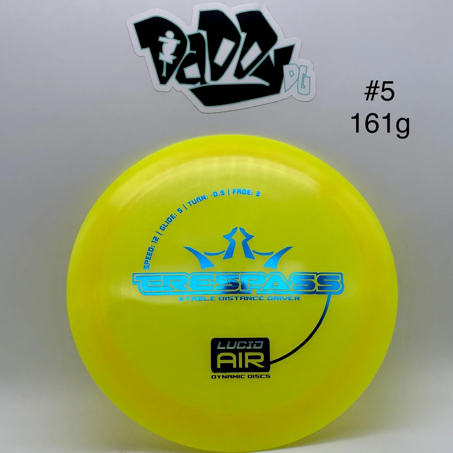 Dynamic Discs Trespass Lucid Air Distance Driver