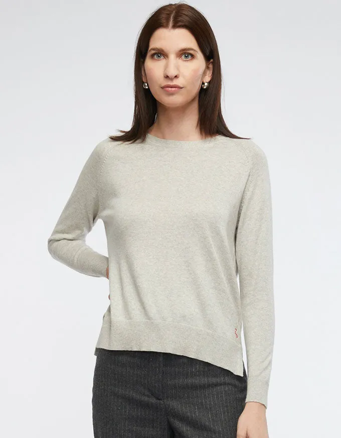 Essential Crew Knit Marl