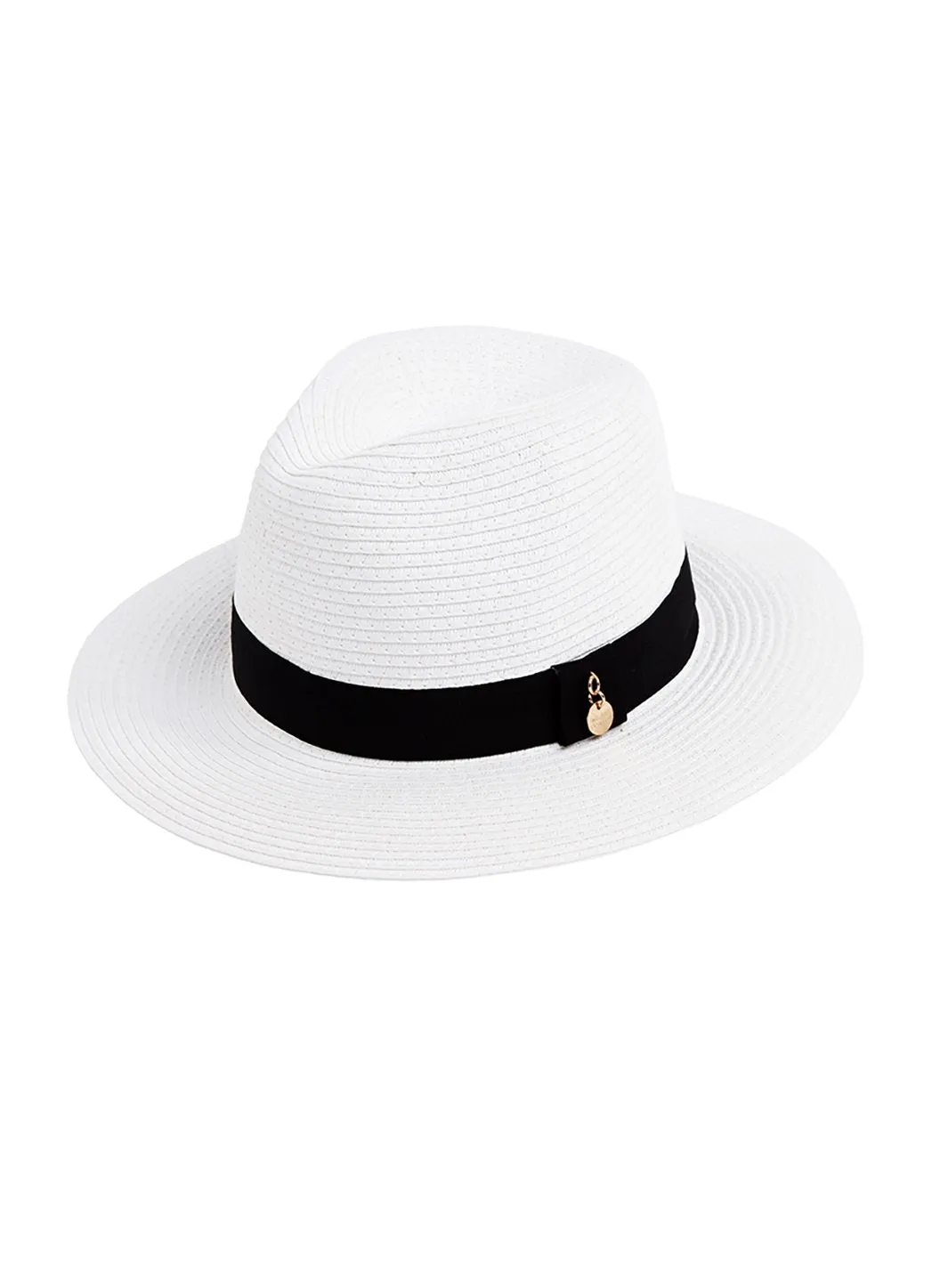 Fedora White/Black