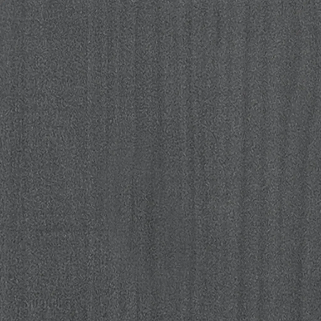 Garden Planter Grey 200x50x70 cm Solid Pinewood