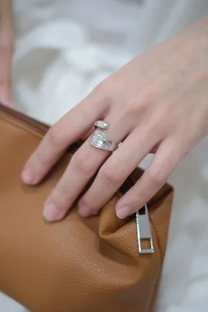 Glossy Minimalist Irregular Ring