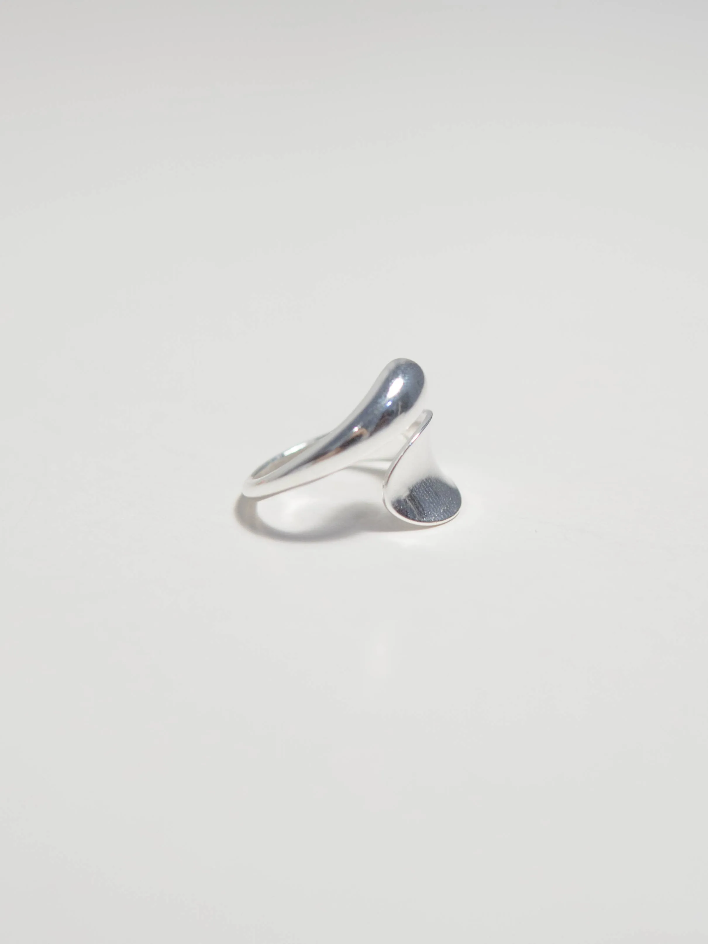 Glossy Minimalist Irregular Ring