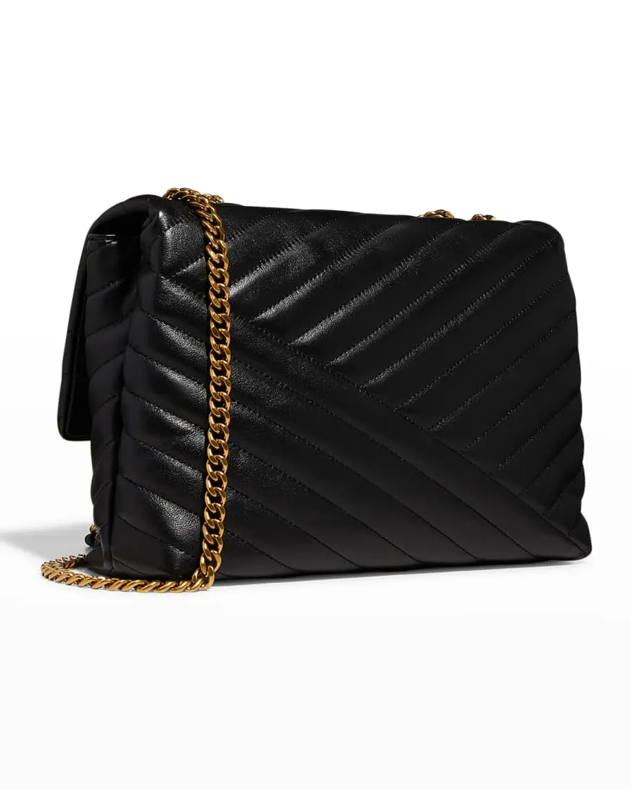 Kira Chevron Tory Burch Quilted Convertible Crossbody Bag