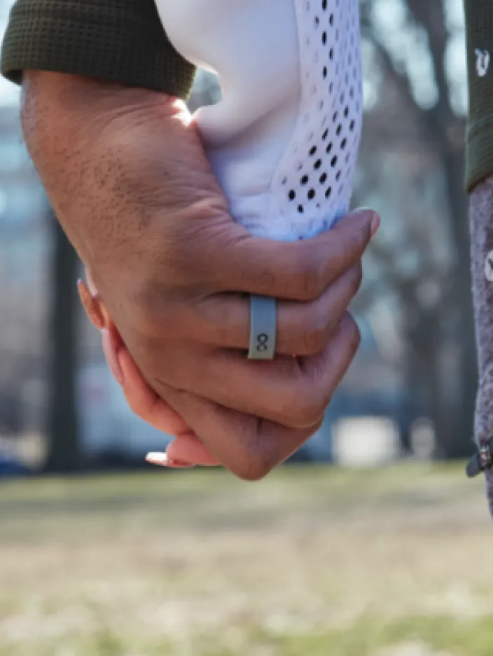 Men's Strata Arrowhead and Fish Silicone Ring