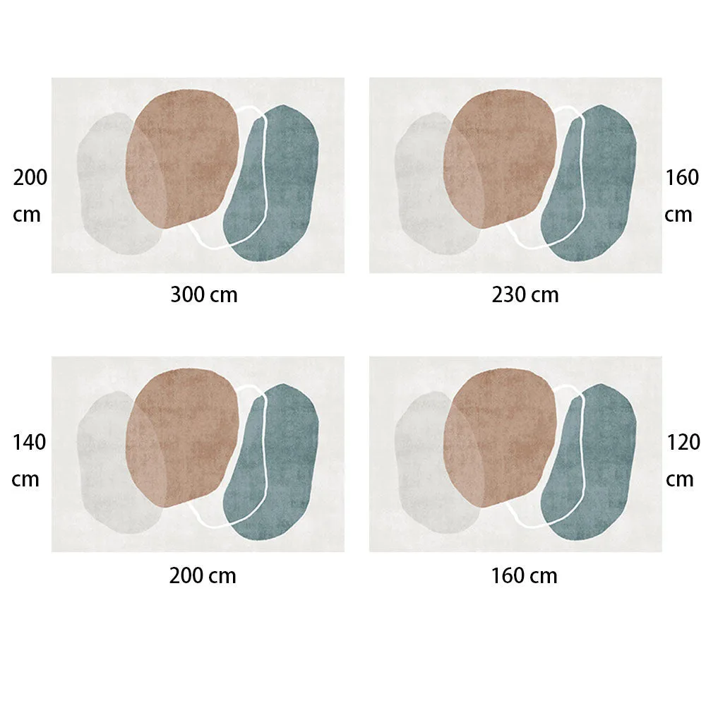 Modern Abstract Non-Shedding Area Rug Stream 160X230CM
