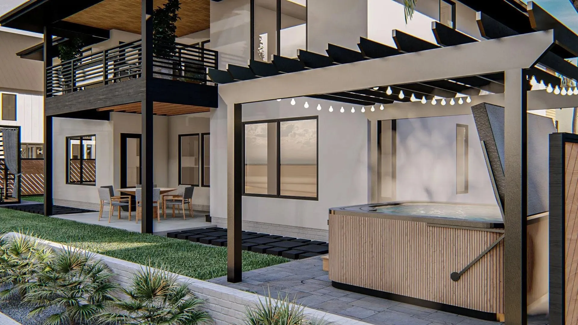 Modern Family Home with Elegant Design and Ample Outdoor Space
