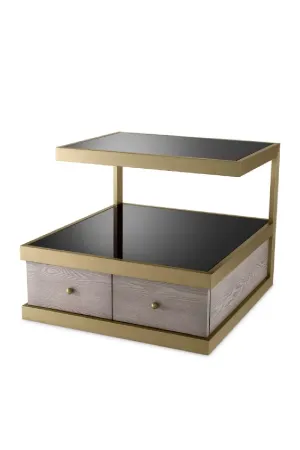 Modern Side Table With Drawers | Eichholtz Kuboa