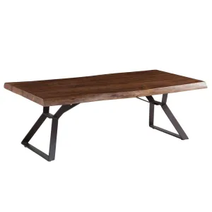 Nottingham Modern 54" Live Edge Coffee Table