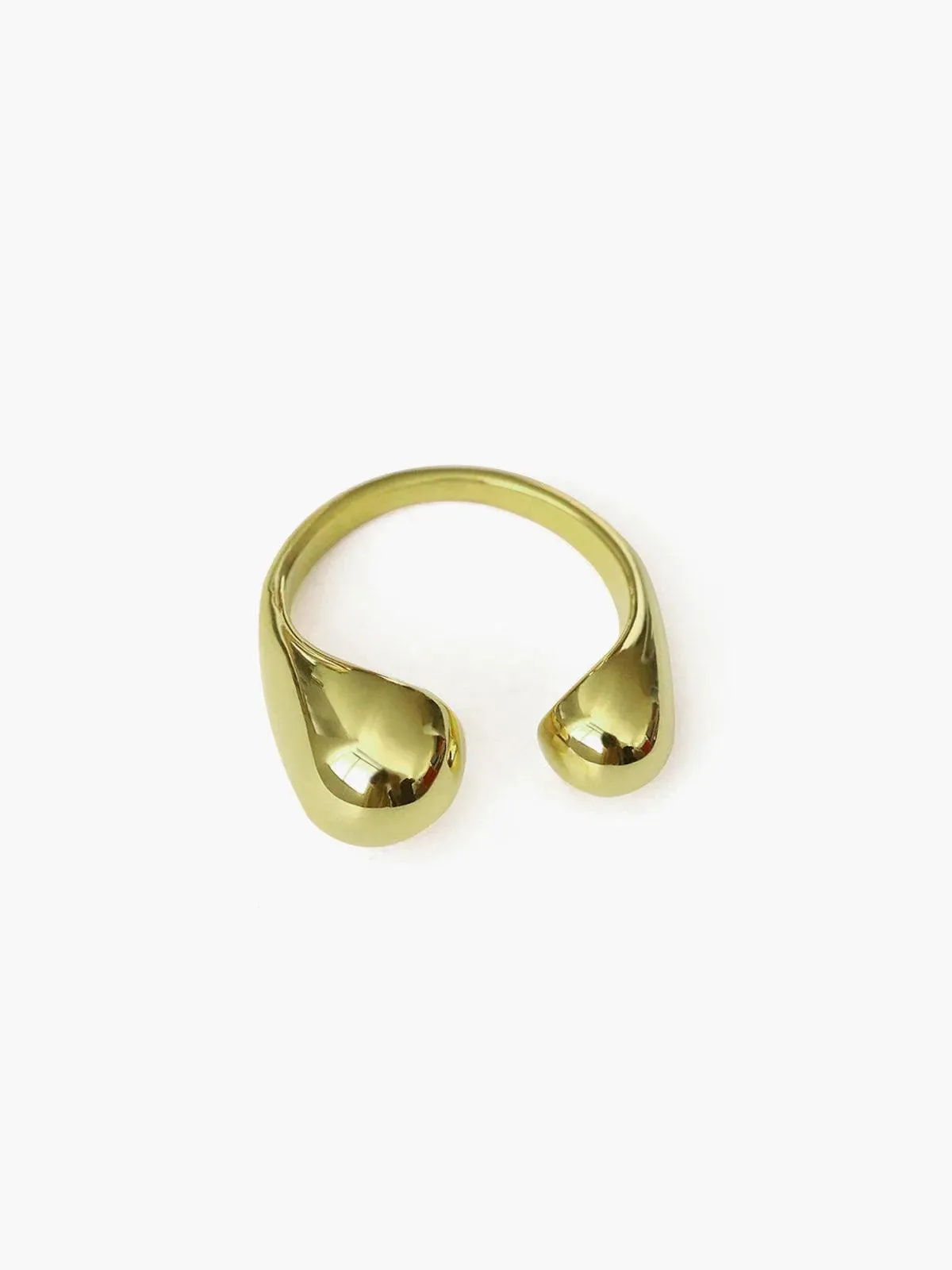 Noxara – Minimalist design – Gold-plated ring