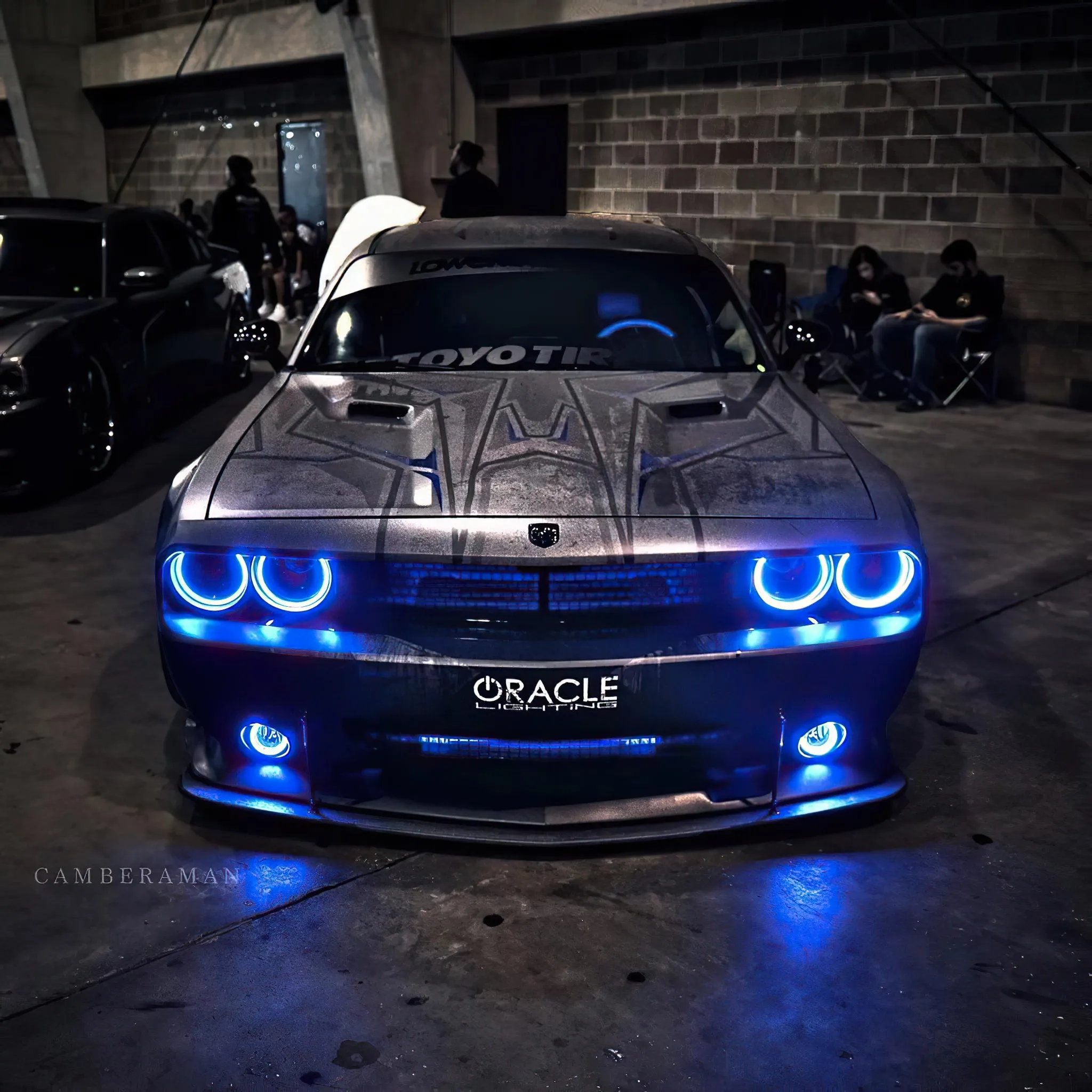 ORACLE Lighting 2008-2014 Dodge Challenger Dynamic ColorSHIFT Surface Mount Headlight & Fog Light Halo Kit - COMBO