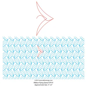 Ribbon Flying Geese P2P 01