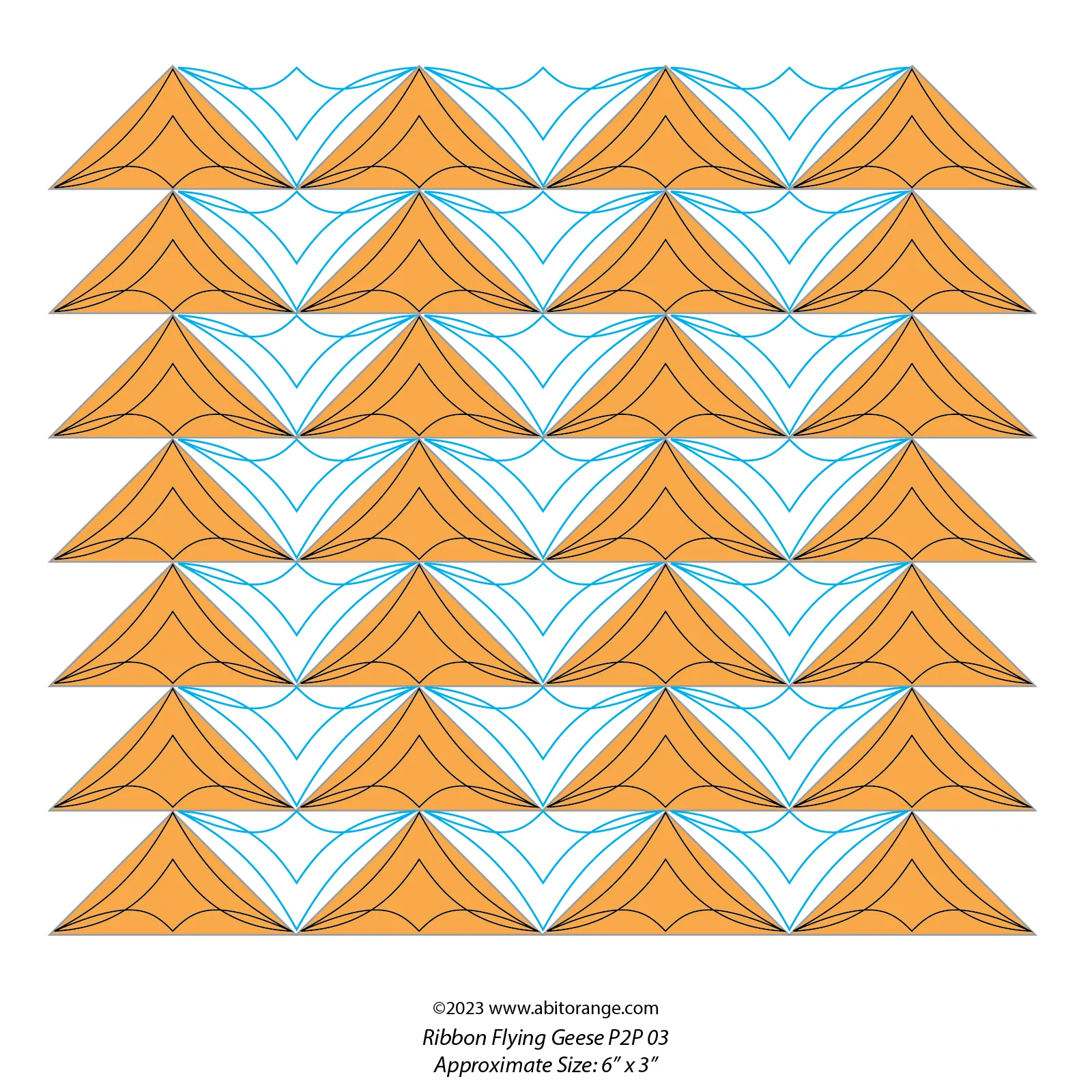 Ribbon Flying Geese P2P 03