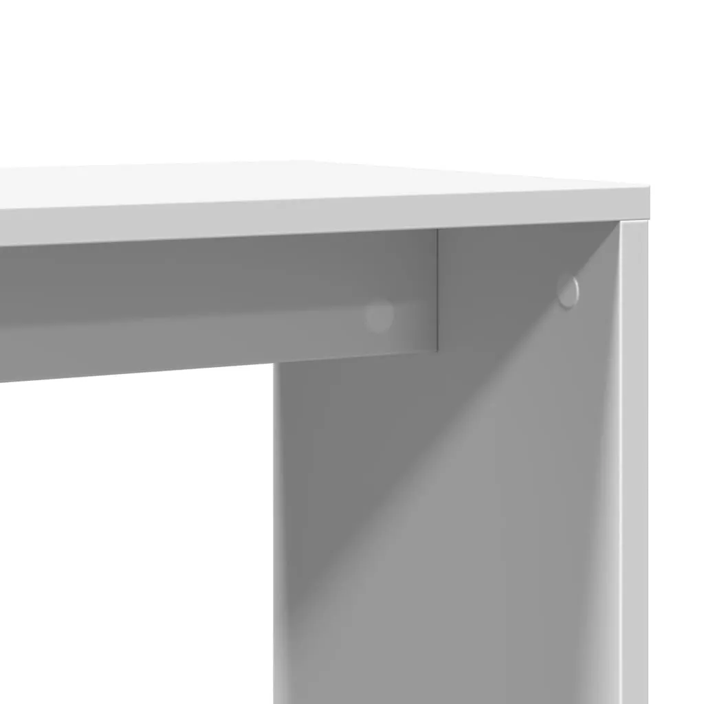 Side Tables 2 pcs White 50x30x50 cm Engineered Wood