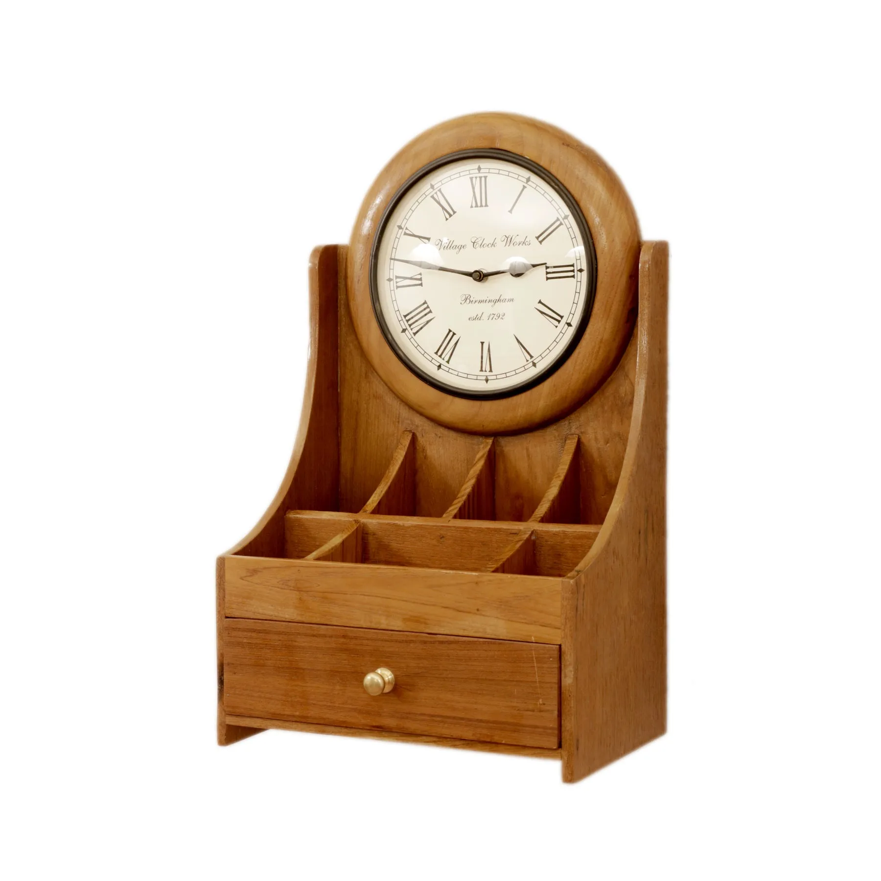 Storage Cabinet Clock
