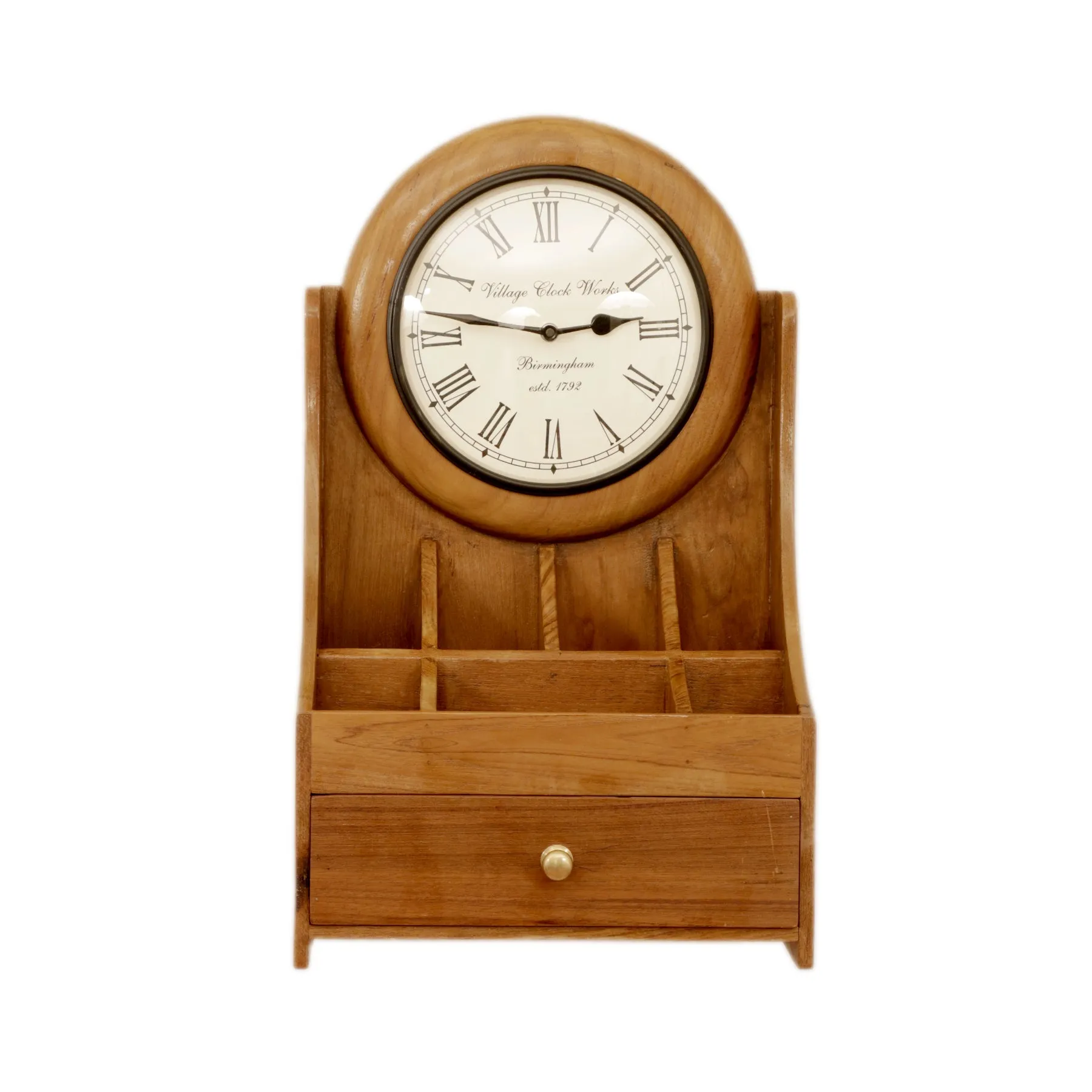 Storage Cabinet Clock