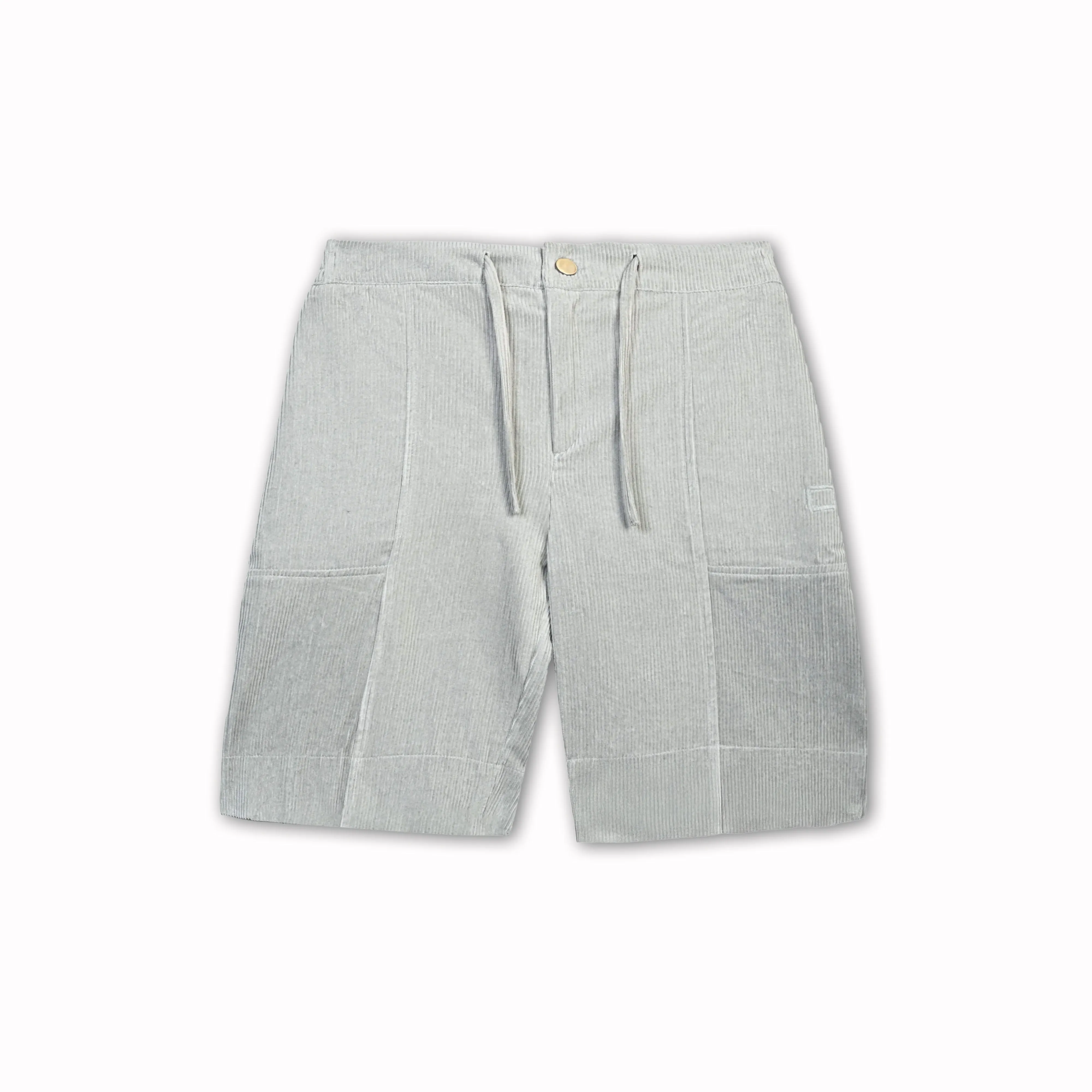 SUPERKICKS | CORDUROY SHORTS { SLATE GREY