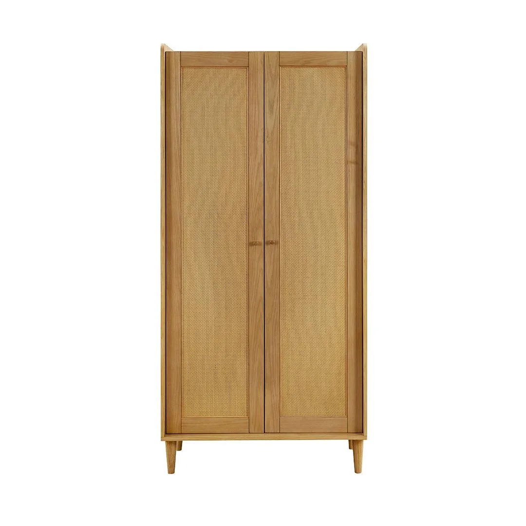 Tutti Bambini Japandi Wardrobe - Light Oak