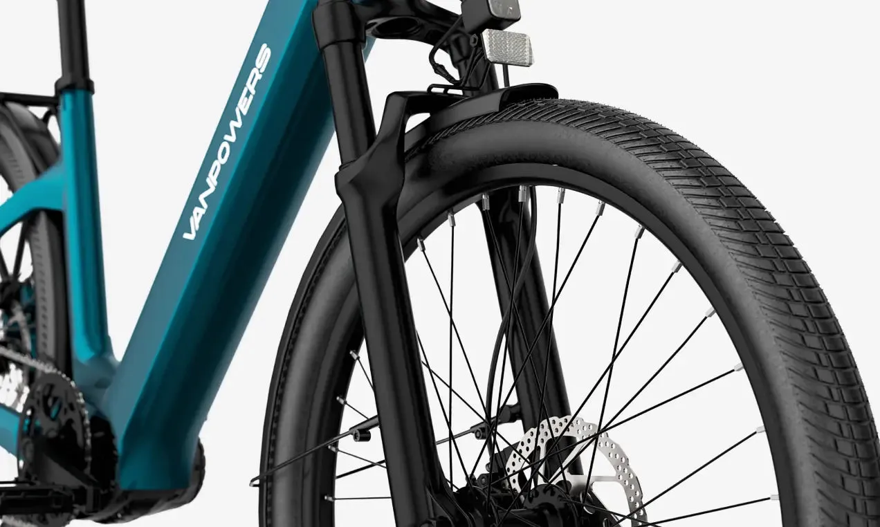 Vanpowers UrbanGlide Ultra Electric Bike 20 MPH 70 Mile Range 500W New