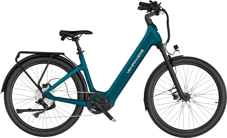 Vanpowers UrbanGlide Ultra Electric Bike 20 MPH 70 Mile Range 500W New