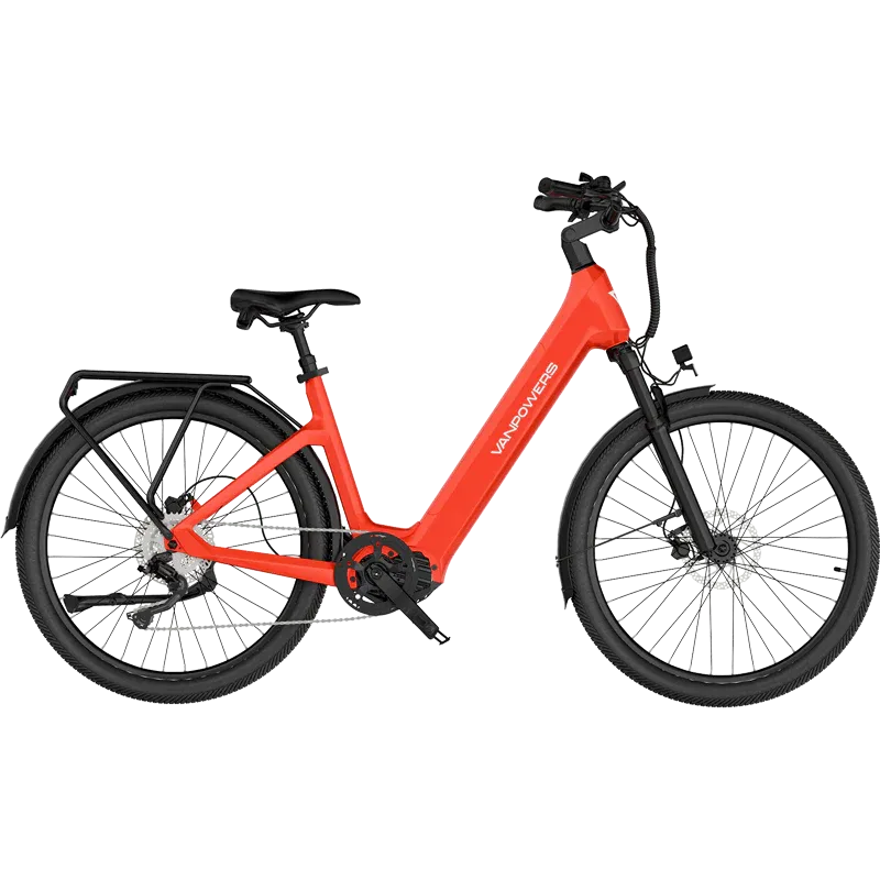 Vanpowers UrbanGlide Ultra Electric Bike 20 MPH 70 Mile Range 500W New