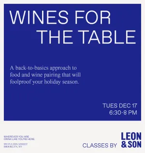Wines for the Table